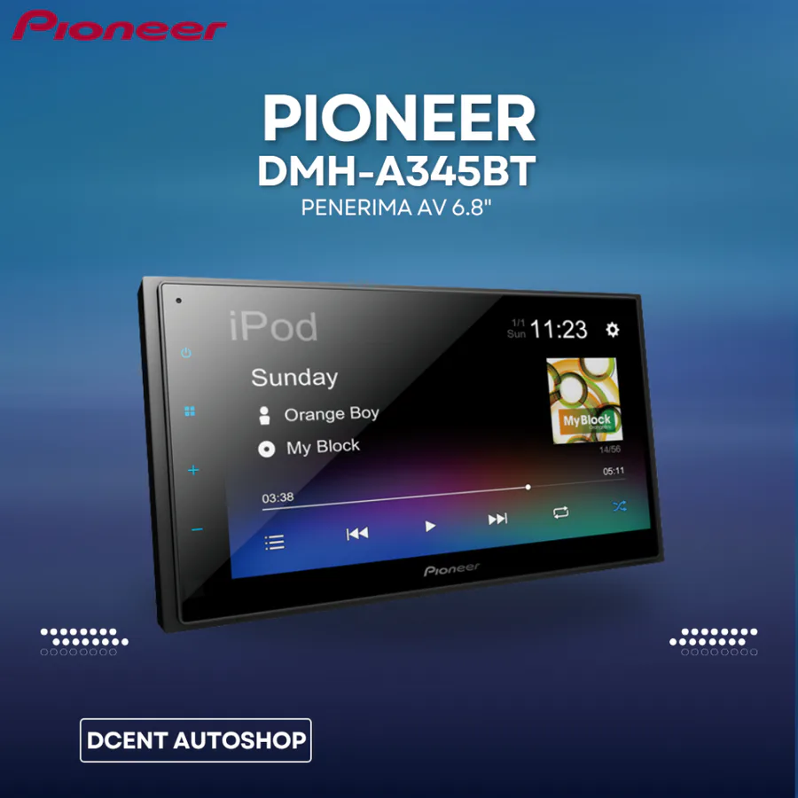Pioneer Dmh-A345bt Media Player view 2