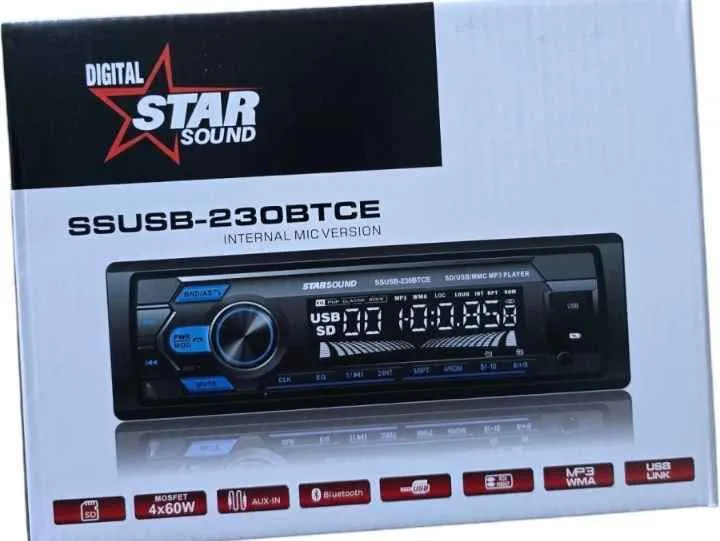 Starsound Ssusb-230btce Dual USB Mp3 Radio