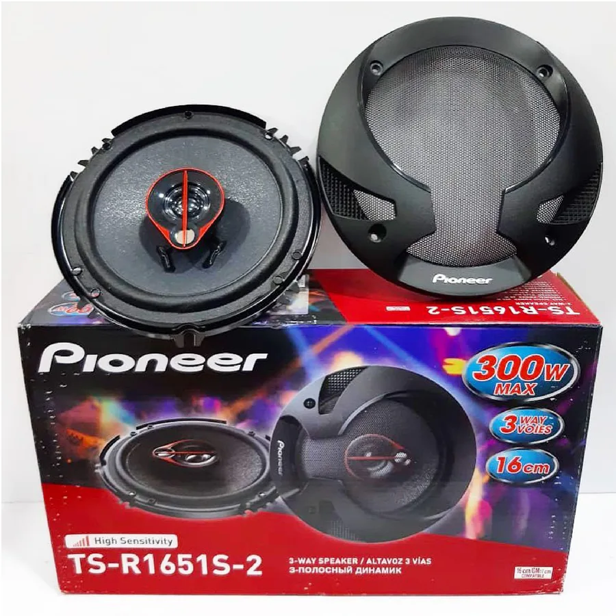Pioneer Ts-R1651s-2 6" 300w 3 Way Speaker view 10