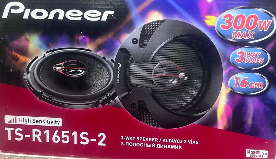 Pioneer Ts-R1651s-2 6" 300w 3 Way Speaker view 5