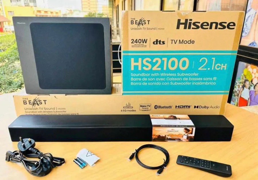 Hisense Hs2100 2.1 240w Soundbar view 4