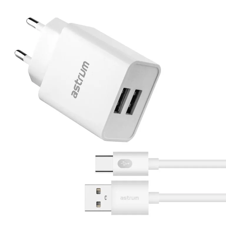 Astrum Wall Charger Pro U20 USB 10w Black view 3