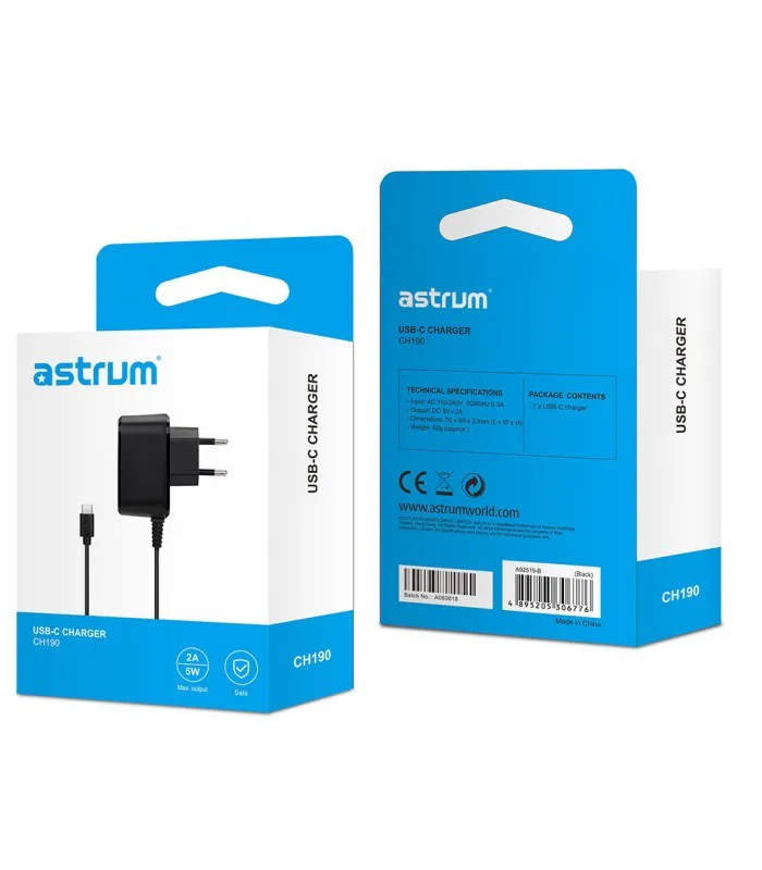 Astrum Um20 Verve USB-Micro USB 2.0a 1.0m Cab