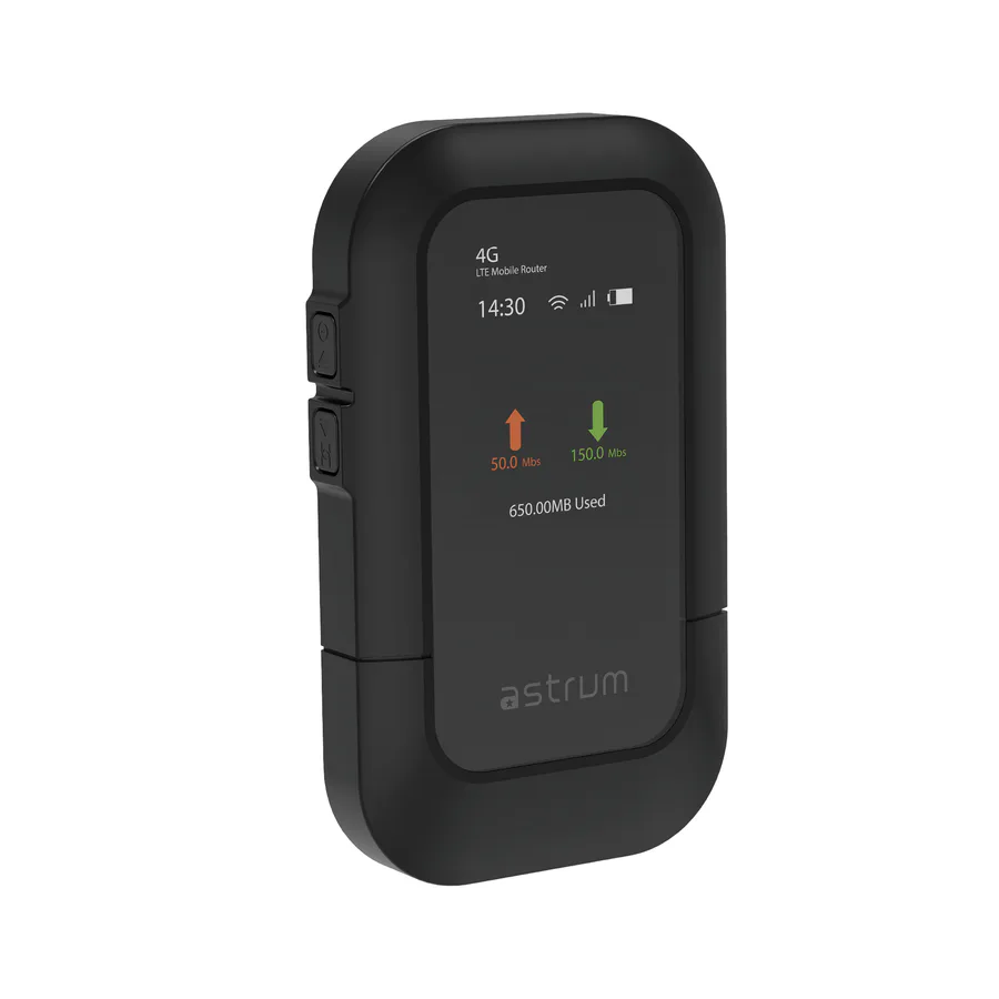 Astrum Na150 Wireless Adapter 150mbps Nano Black