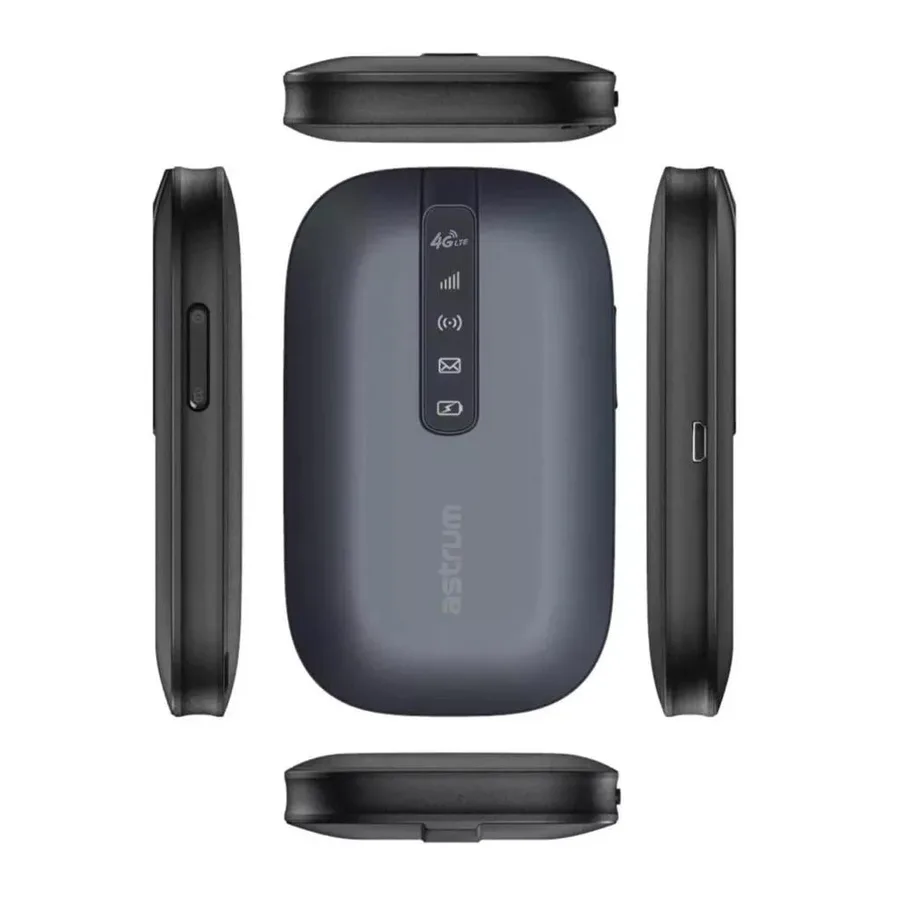 Astrum Na150 Wireless Adapter 150mbps Nano Black view 8