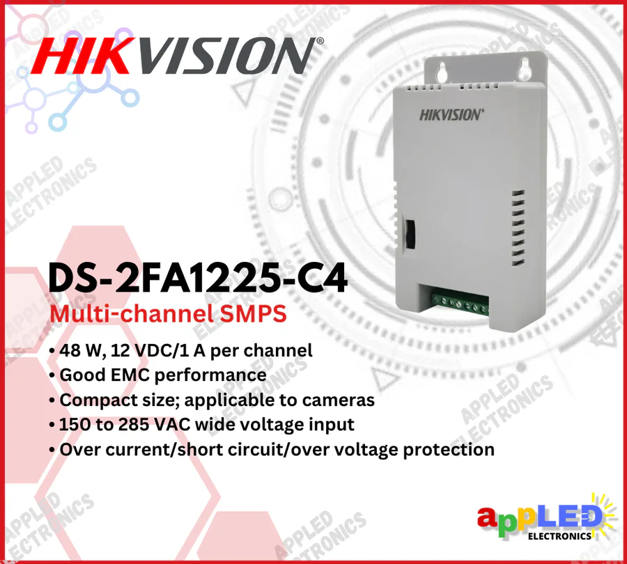 Hik Vision Ds-2fa1225-C4  4ch Power Supply view 8