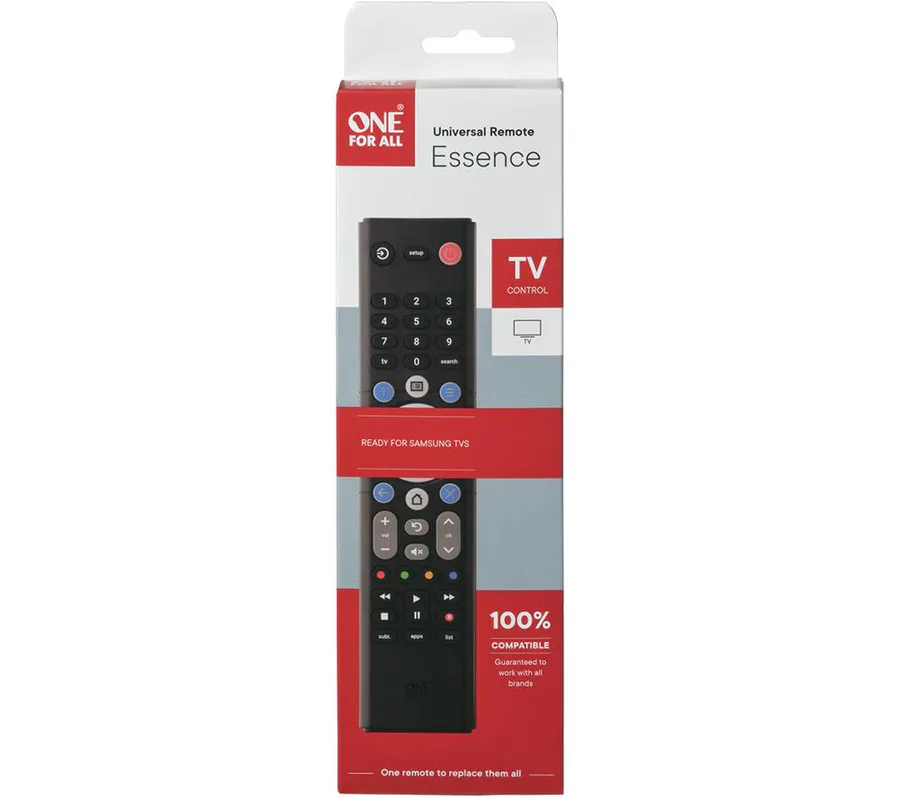 One For All Urc1211 Essence Universal TV Remote