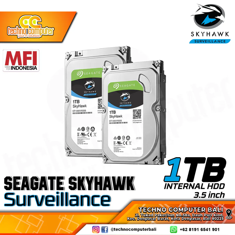 Seagate 1tb 3.5" Surveillance Hdd view 9