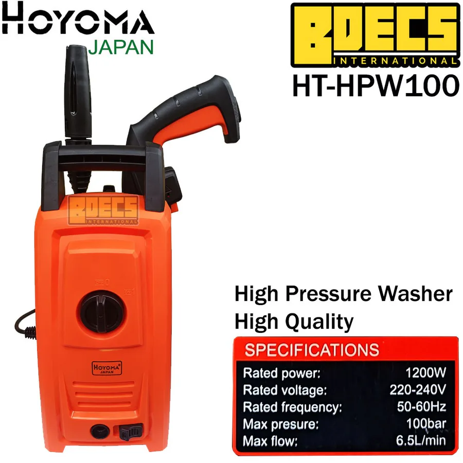 Br Hpw100 Xtr1400 High Pressure Washer view 5