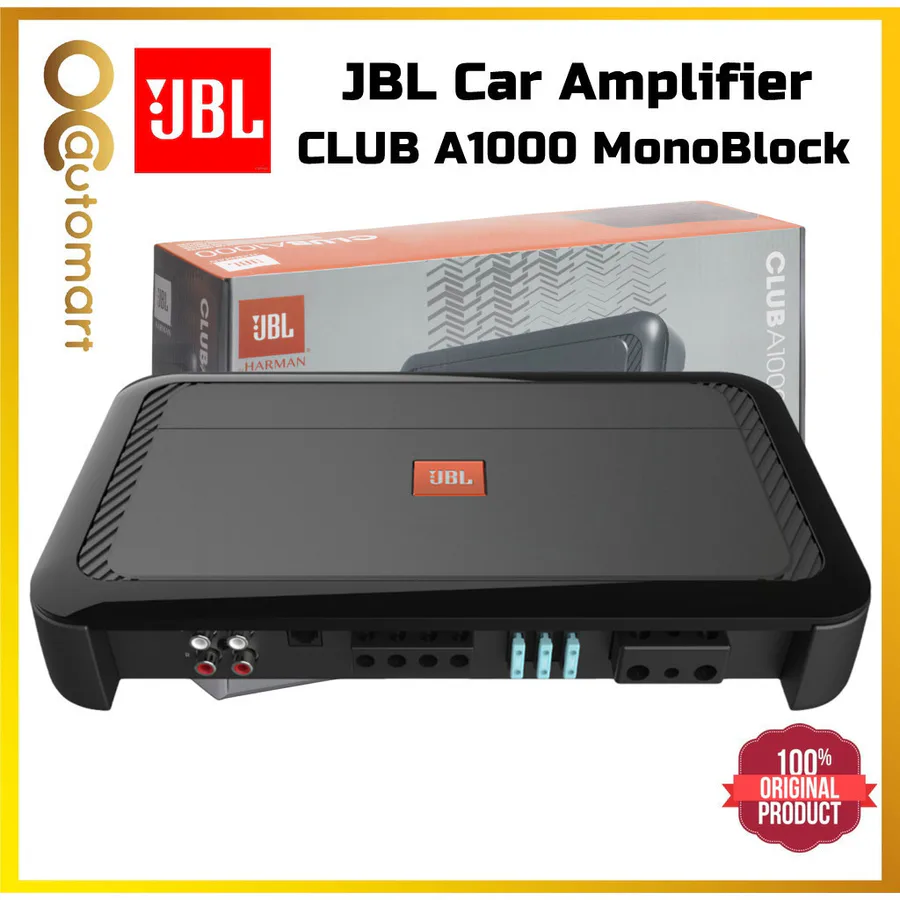 Jbl Club A1000 Monoblock Class D Amp view 2