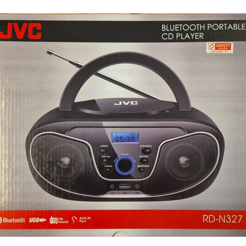 Jvc Rd-N327 BT Portable Cd Radio view 5