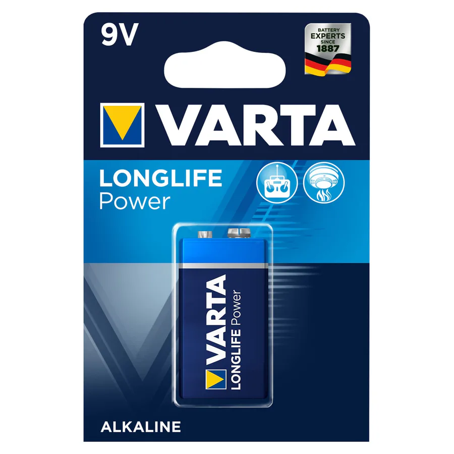 Varta 9v Varta Alk Square Battery