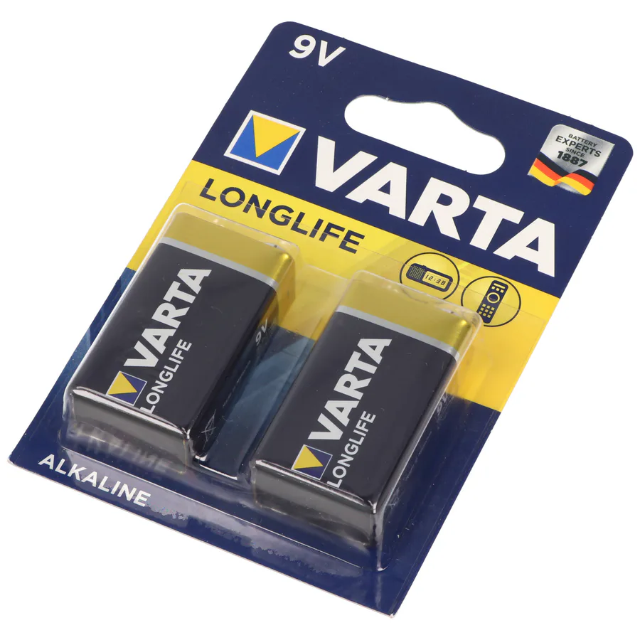 Varta 9v Varta Alk Square Battery view 2