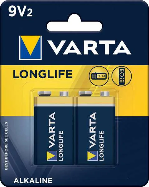 Varta 9v Varta Alk Square Battery view 3