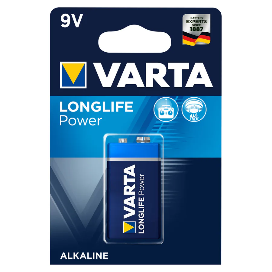Varta 9v Varta Alk Square Battery view 4