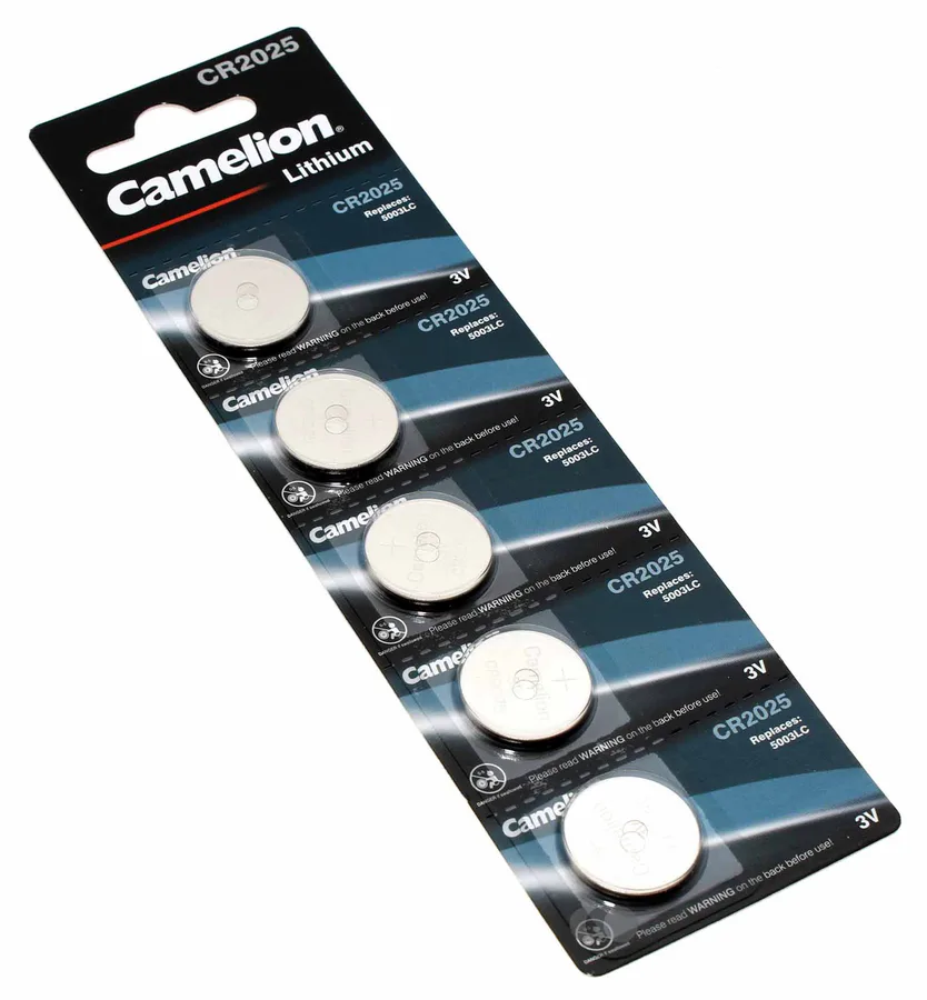 Camelion Cr2025-Bp5 Lithium Coin Battery view 3