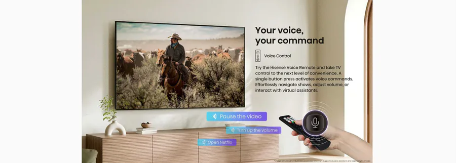 Hisense 70a6q 70" 4k UHD Smart TV view 5