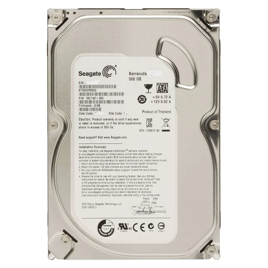 Seagate 500gb Hdd Drive