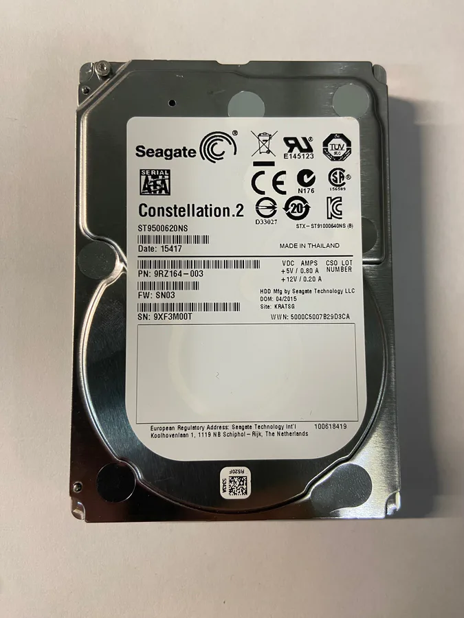 Seagate 500gb Hdd Drive view 3