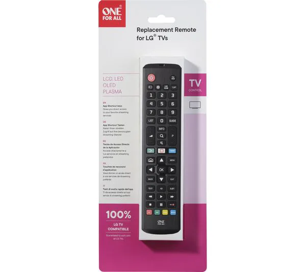 One For All Urc4911 Lg TV Remote view 3