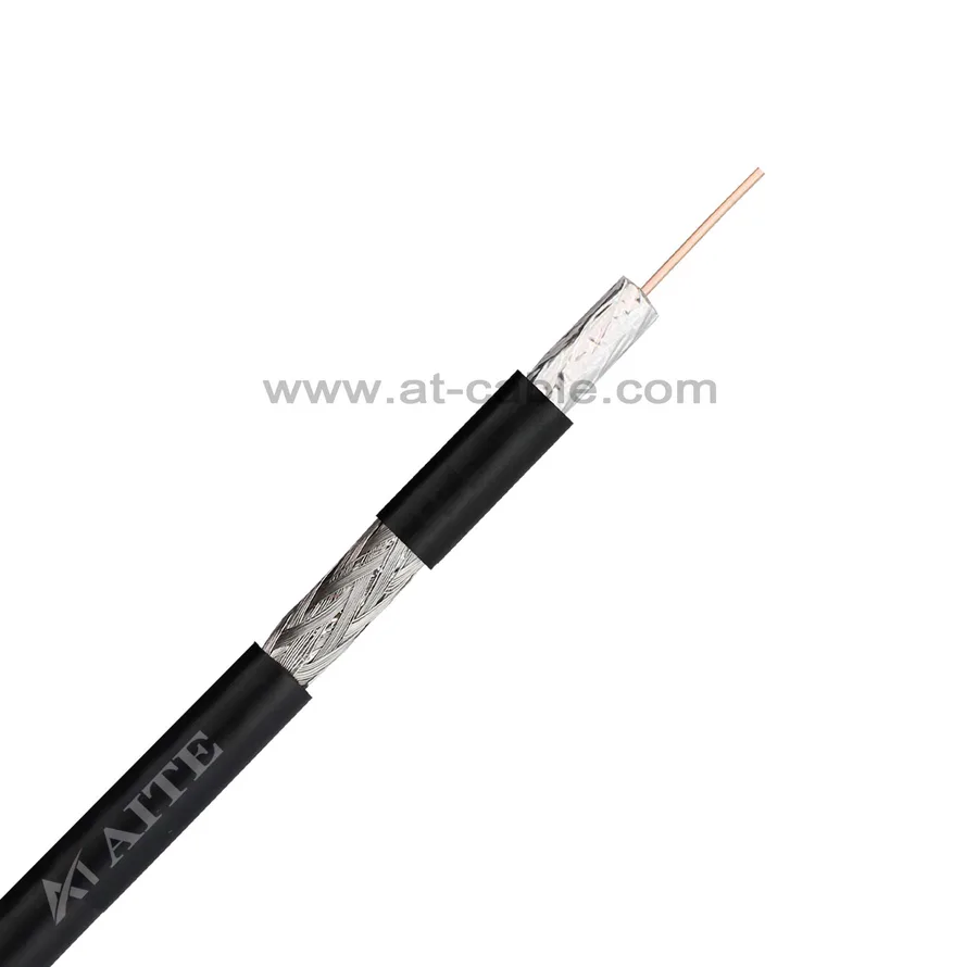 Cable Rg59+2c Cctv Black Cable view 8