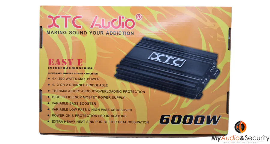 Xtc Easy E 6000w 4 Ch Amp
