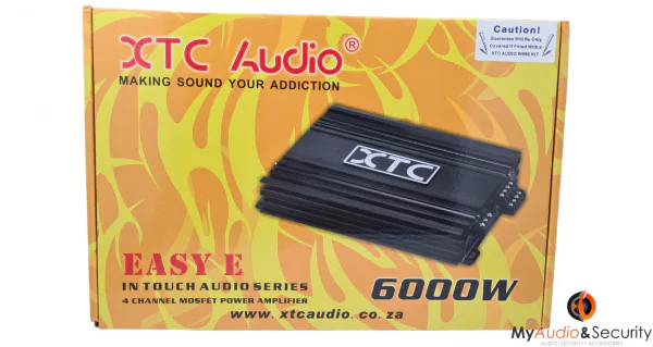 Xtc Easy E 6000w 4 Ch Amp view 2