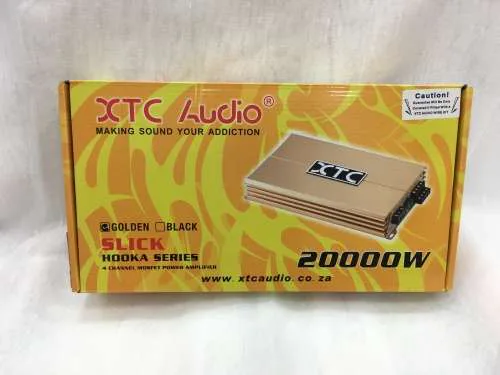 Xtc Slick Black 20000w 4 Ch Amp view 2