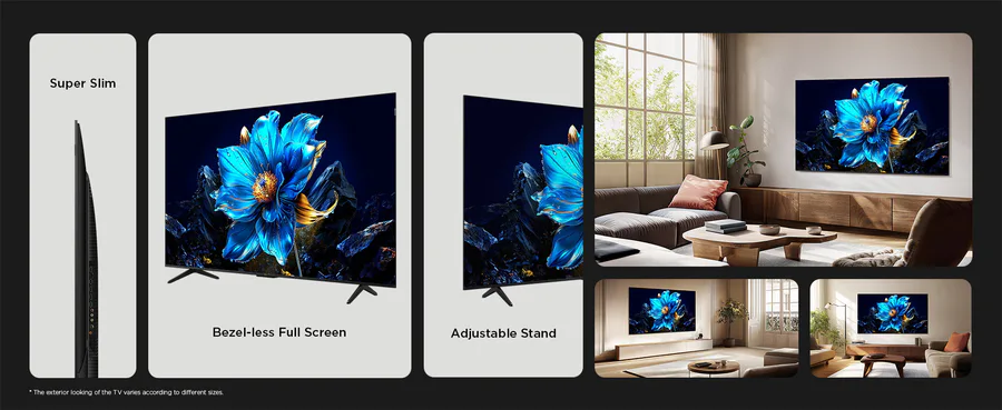 Tcl 65p7k 65" QLED Google TV view 2