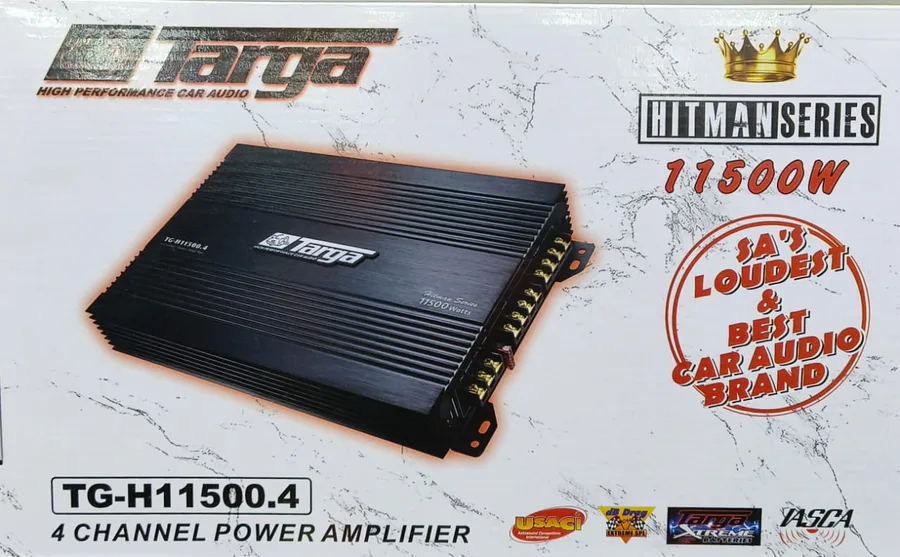 Targa Tg-H11500.4 4 Ch 4x60 Rms Amp view 9