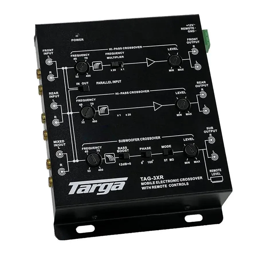 Targa Tag-3xrb 3 Way X-Over Remote Black