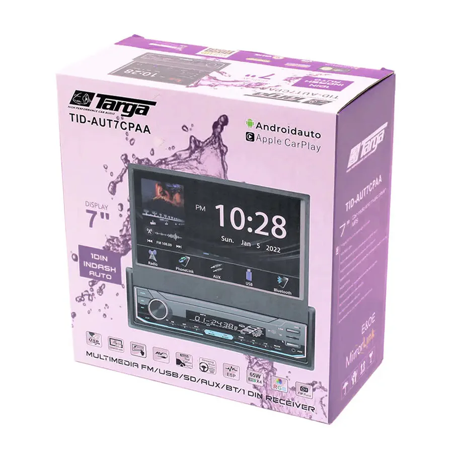 Targa Tid-Aut7cpaa Auto Indash Car Play Radio