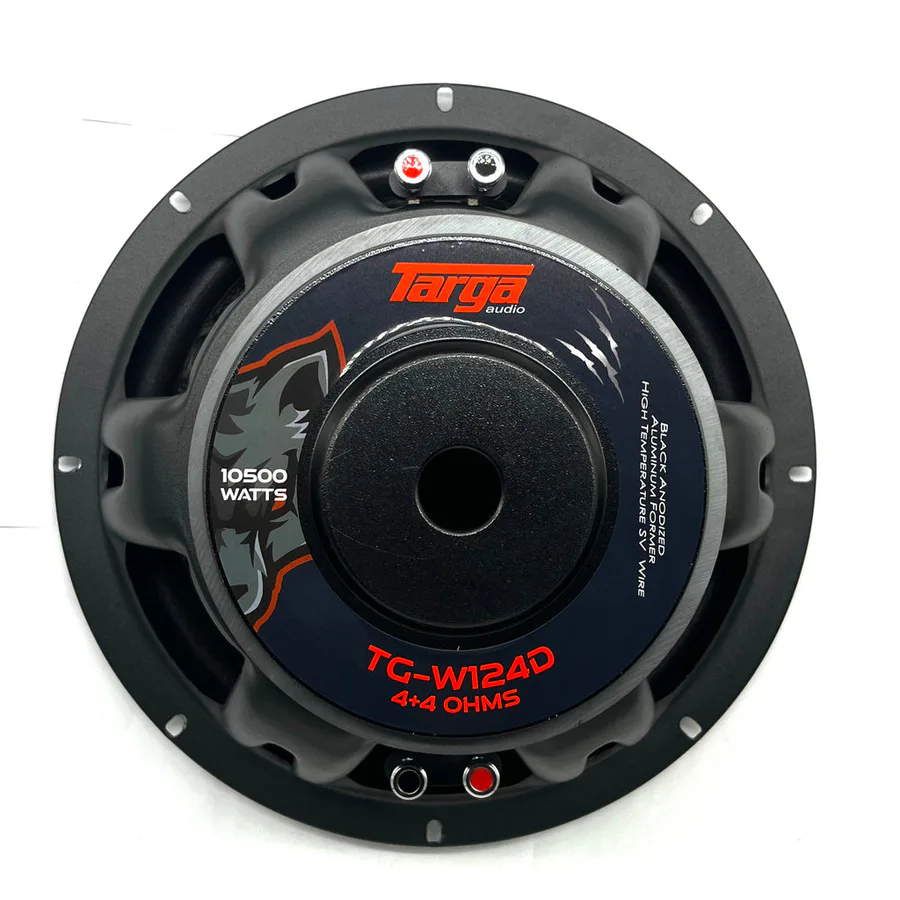 Targa Tg-W124dw 12" Wolf 10500w Dvc Sub view 3