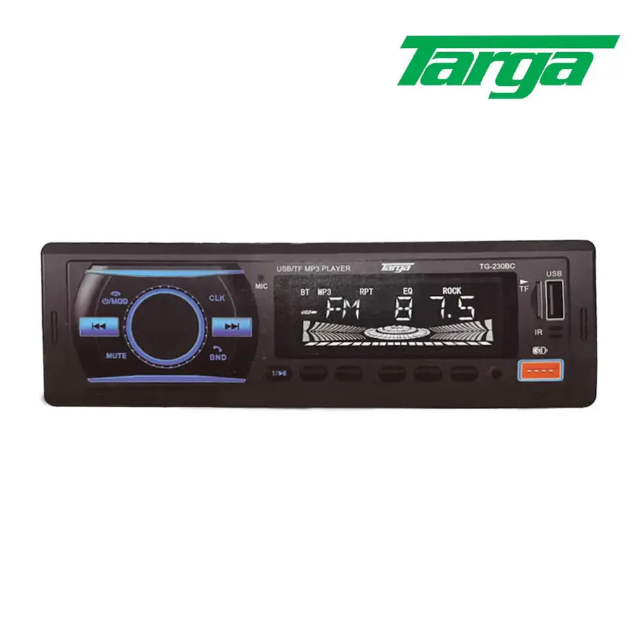 Targa Tg-230bc Media Player 2xusb 7 Colour Radio