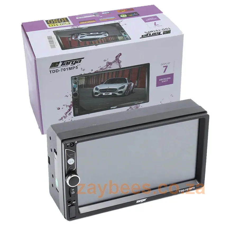 Targa Tdd-702mp5 7" D-Din Mp5 USB Phone Link Radio view 9