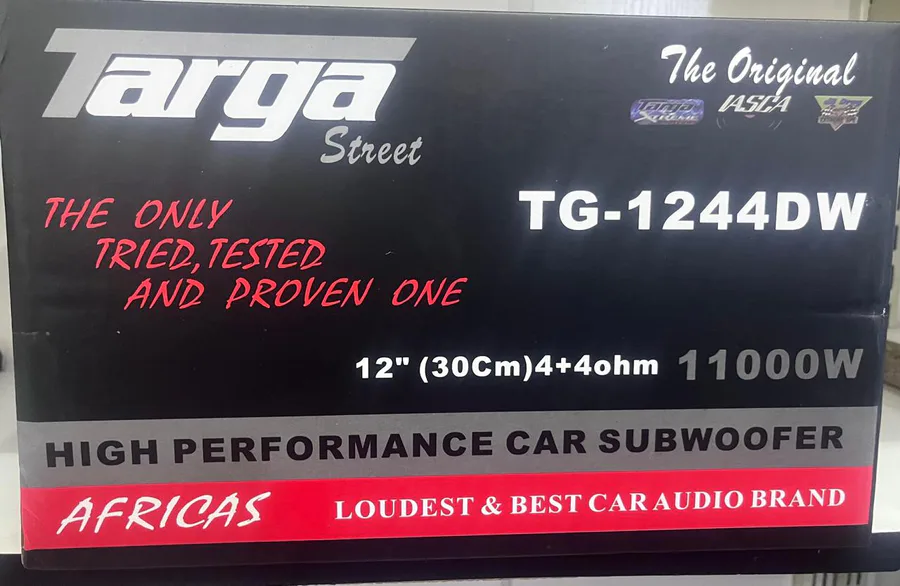 Targa Tg-1244dw 12" D4ohm 11000w Street view 9