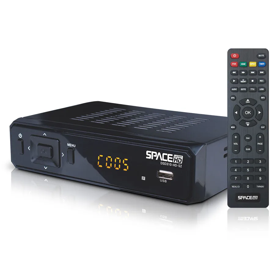 Space Dvb-S2 Freevision Satellite Receiver view 2
