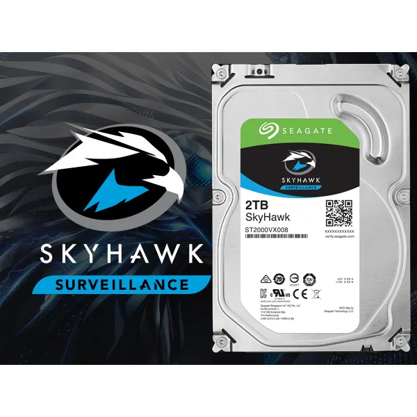 Skyhawk 2tb Surveillance Hard Drive view 4