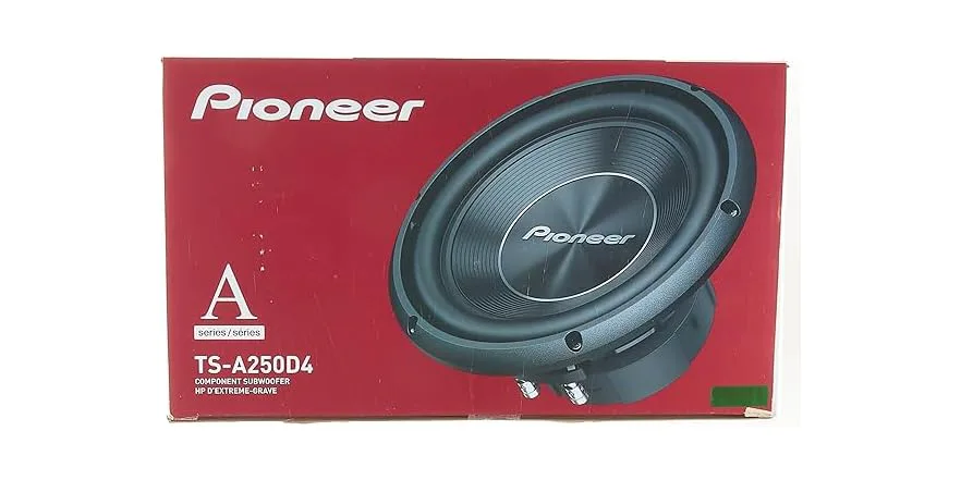 Pioneer Ts-A250d4 1300w Dvc 10" Sub view 5
