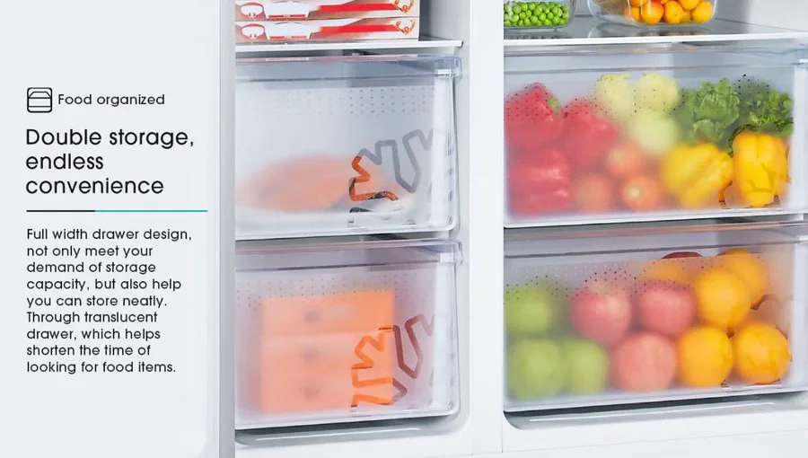Hisense H670smib-Wd S/S W/D Fridge view 6