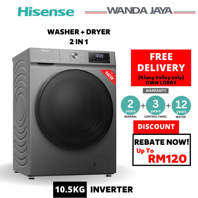 Hisense Wd3q1043bt Washing Machine view 4