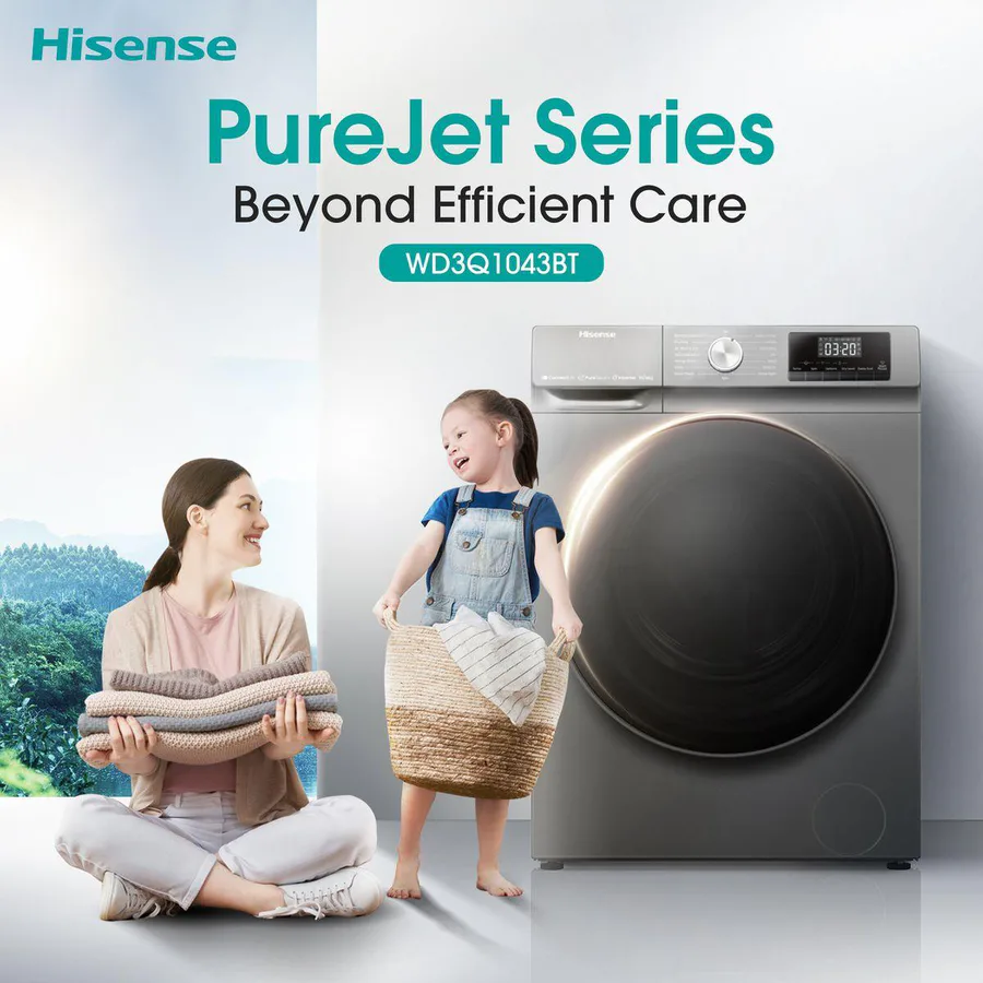 Hisense Wd3q1043bt Washing Machine view 5