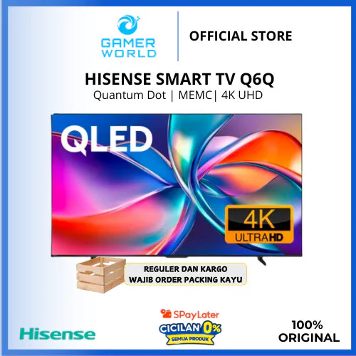 Hisense 43q6q 43" QLED Smart TV view 5
