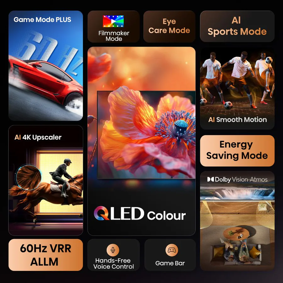 Hisense 75q6q Smart 4k QLED TV view 5