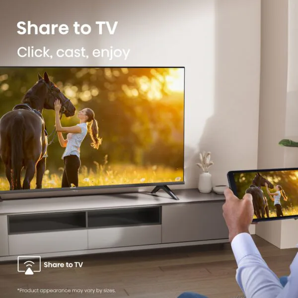 Hisense 50a4q 50" UHD Smart LED TV view 3