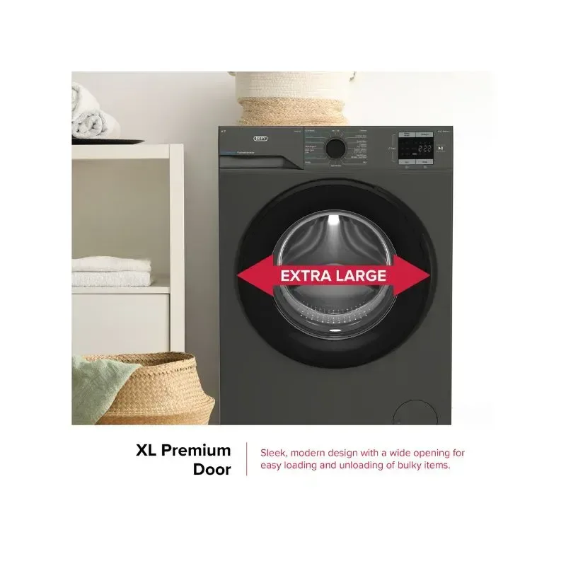 Defy Daw396 8kg Front Loader Washing Machine Gray view 5