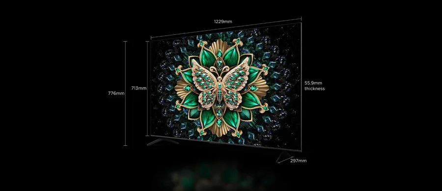 Tcl 55c6ks 55" Mini LED 4k Google TV view 8