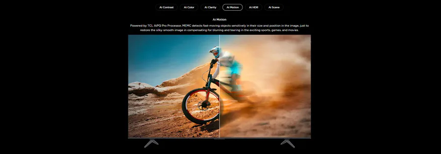 Tcl 65p8k 65"  Google 144hz QLED  TV view 5