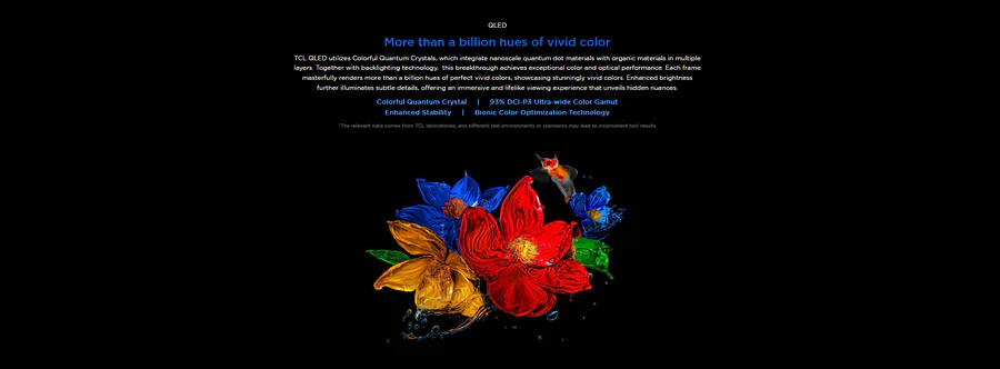 Tcl 85p8k 85" QLED Smart Google TV view 2