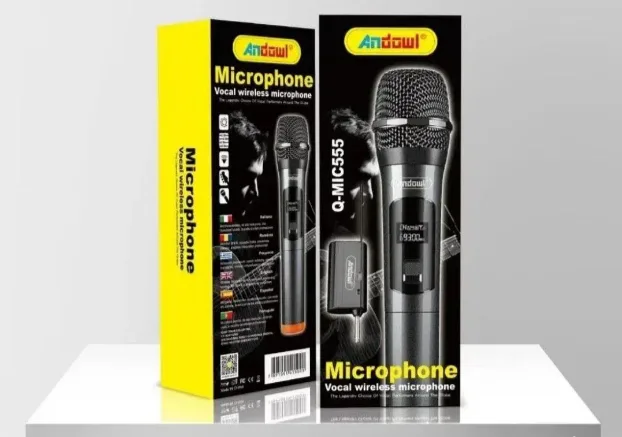 Andowl Q-Mic555 Wireless Vocal Microphone view 5